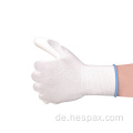 Hespax antistatische elektronische ESD-Handschuhe PU-Palmenbeschichtet